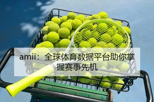 amii：全球体育数据平台助你掌握赛事先机