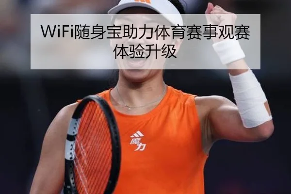 WiFi随身宝助力体育赛事观赛体验升级